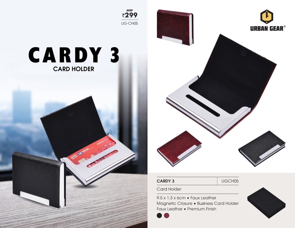 CARD HOLDER-CARDY 3.0 CHO05 BLACK