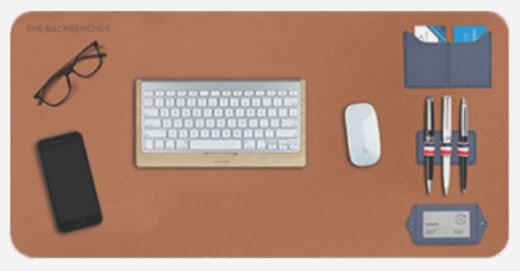 The Backbencher -Leatherite Desk Mat (Manchester)