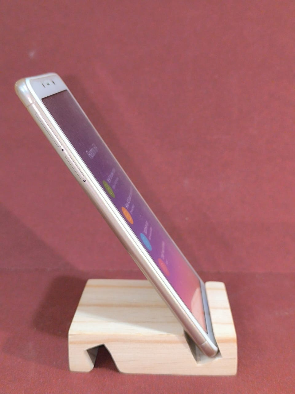 Wooden Mobile Holder Small