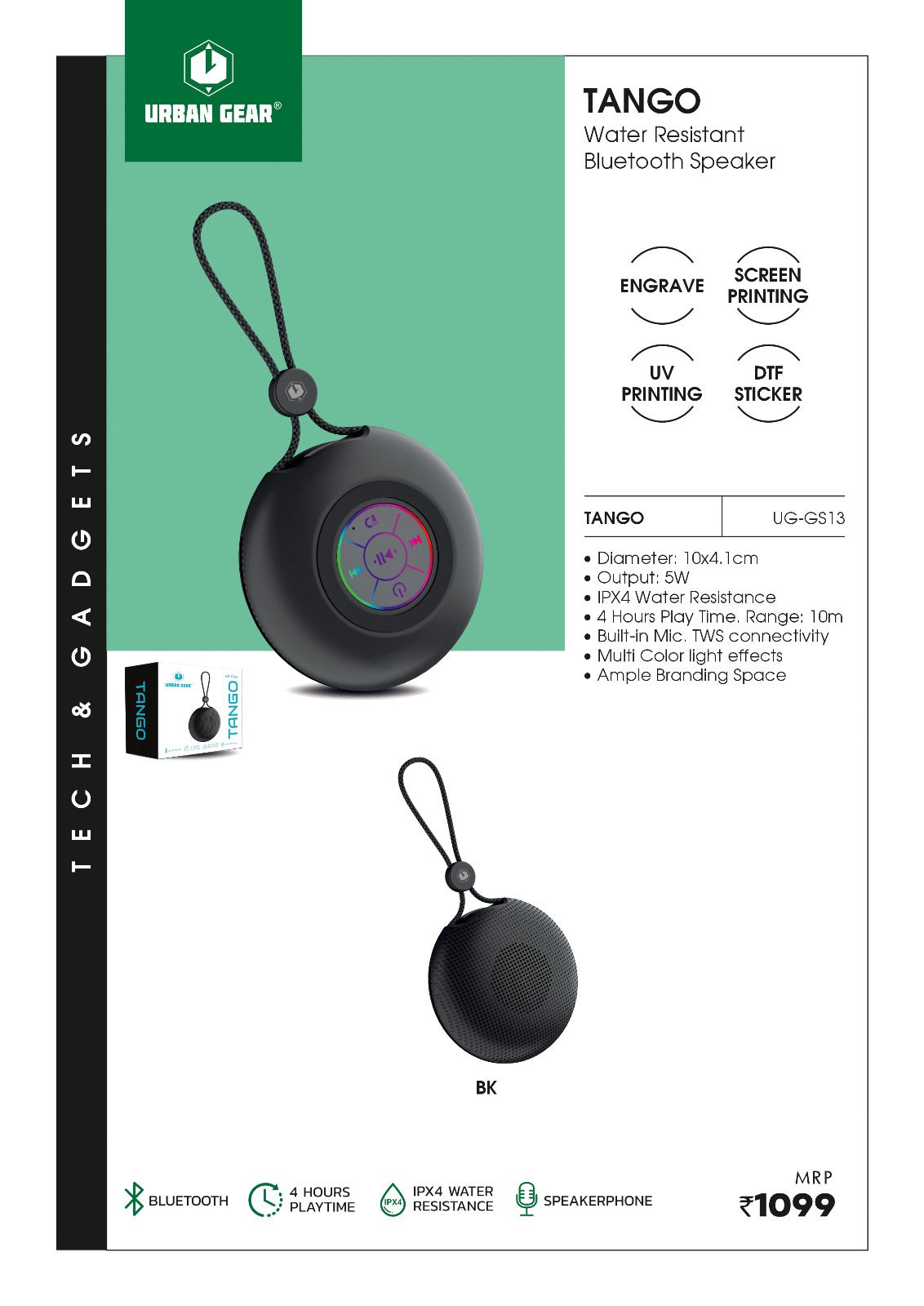 Tango Bluetooth Speaker